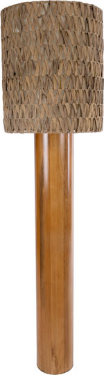 GloboStar Niihau Floor Lamp H160xW43cm. with Socket for Bulb E27 Brown
