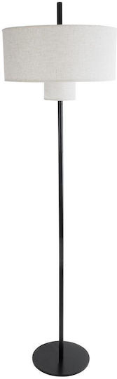GloboStar Marigold Lampa de podea Î160xL46cm. cu Soclu pentru Bec E27 Negru