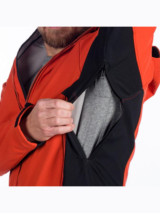 Geci Barbati Softshell Waterproof și cu protecție împotriva vântului Culoare Full Face Roșu