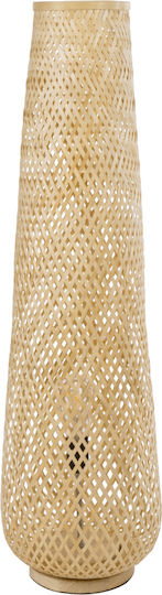 GloboStar Mamizu Floor Lamp H93xW28cm. with Socket for Bulb E27 Beige