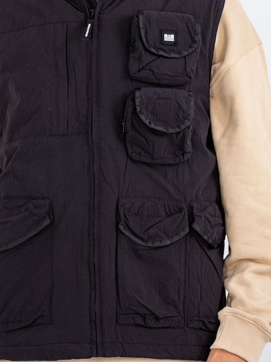 Αμάνικο Μπουφάν Puffer Black