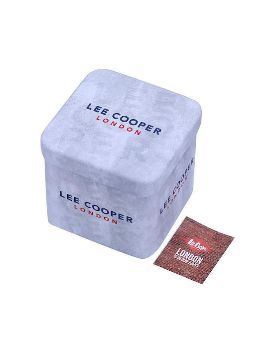 Lee Cooper Ρολόι με Χρυσό Μεταλλικό Μπρασελέ