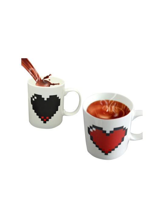 Kikkerland Heat Change Mug from Porcelain