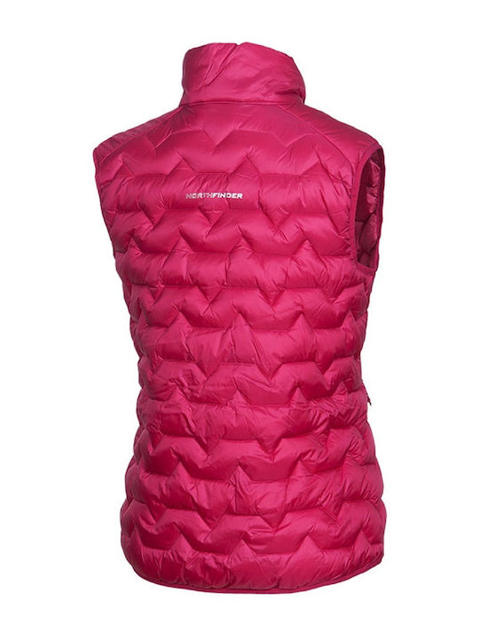 Women's for Hiking Short Lifestyle Jacket Waterproof and Windproof for Winter Burgundy
