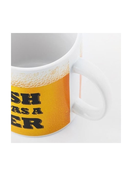 Out of the Blue I Wish This Was A Beer Ceramic Mug 500ml