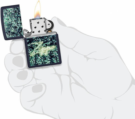 Zippo Neon Αντιανεμικός Αναπτήρας Φλόγας Πολύχρωμος