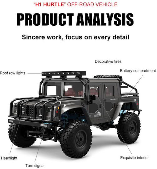 JJRC Remote Controlled Car 4WD Gray
