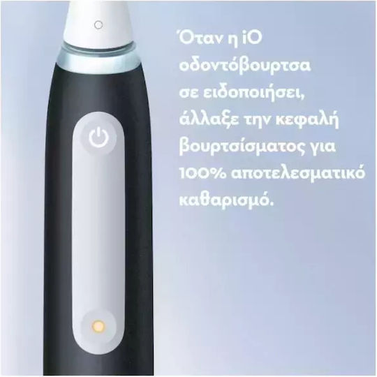 Oral-B iO Series 3 Electric Toothbrush with Pressure Sensor and Travel Case Black