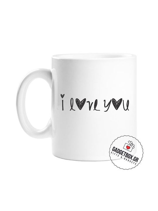 Mug Ceramic White 1pcs