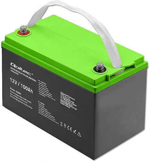 Qoltec Baterie UPS cu Capacitate 100Ah și Tensiune 12V 53080 1buc
