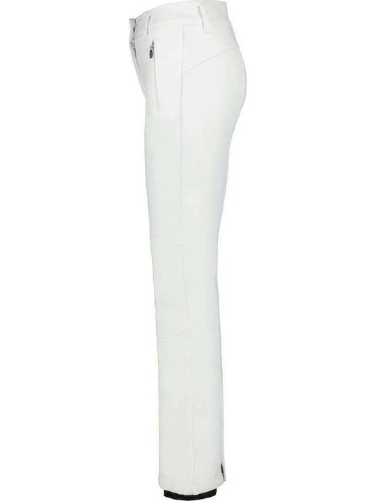 Icepeak Entiant 454101380-980 Women's Trousers for Ski & Snowboard Soft Shell White