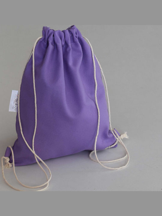 Decocraft Decocraft Kinder Taschen Beuteltasche Flieder 25cm