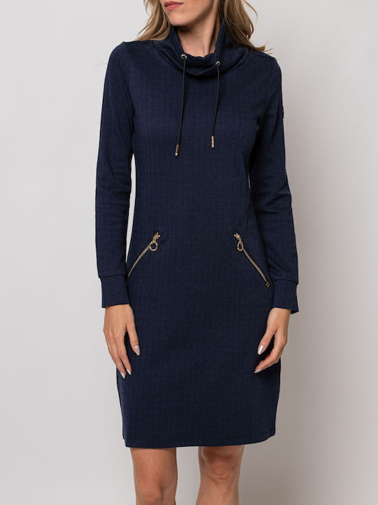 Mini Φόρεμα Μπλε Navy