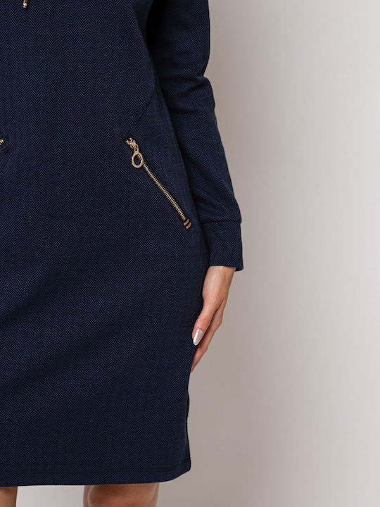 Mini Φόρεμα Μπλε Navy