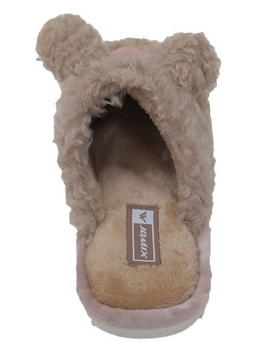 Mitsuko Winter Women's Slippers in Beige color