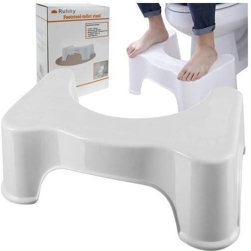 Ruhhy Single Kids Step Stool White
