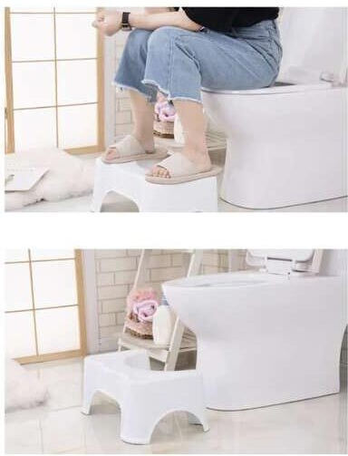 Ruhhy Single Kids Step Stool White