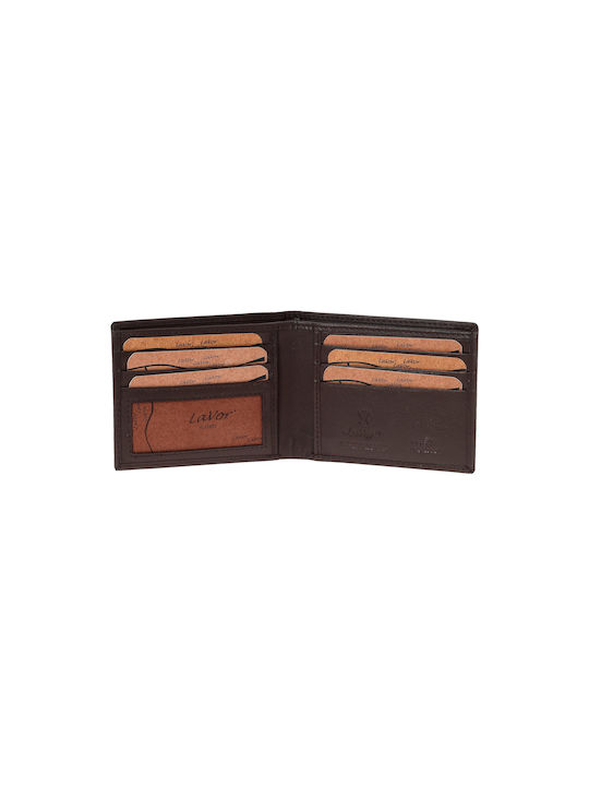 Lavor Men's Leather Wallet with RFID Brown