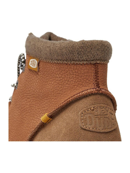 Leder Braun Herrenstiefel Anatomisch