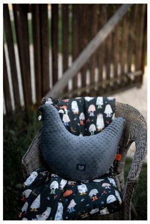 La Millou Gray Pregnancy & Breastfeeding Pillow