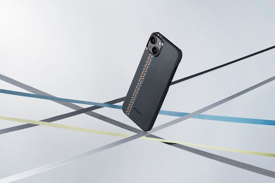 Pitaka Fusion Weaving Magez Back Cover 0.95mm Πολύχρωμο (iPhone 15)