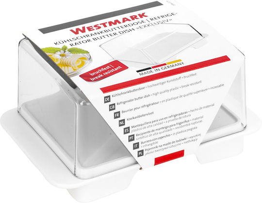 Westmark Βουτυριέρα Πλαστική Διάφανη
