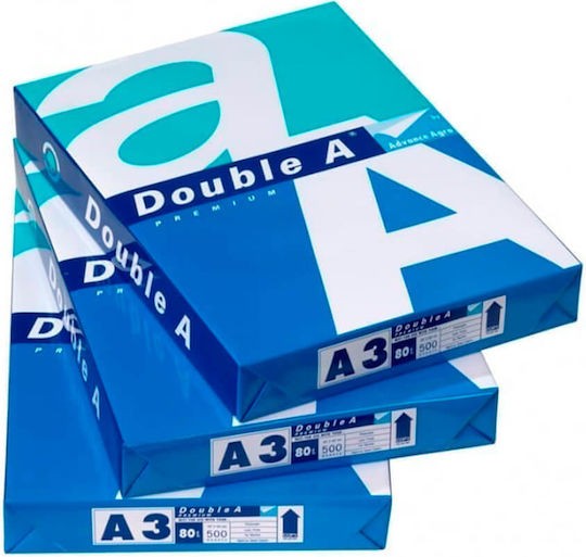 Double A Хартия за печат A4 80гр/кв.м 1x500 листове Зелен