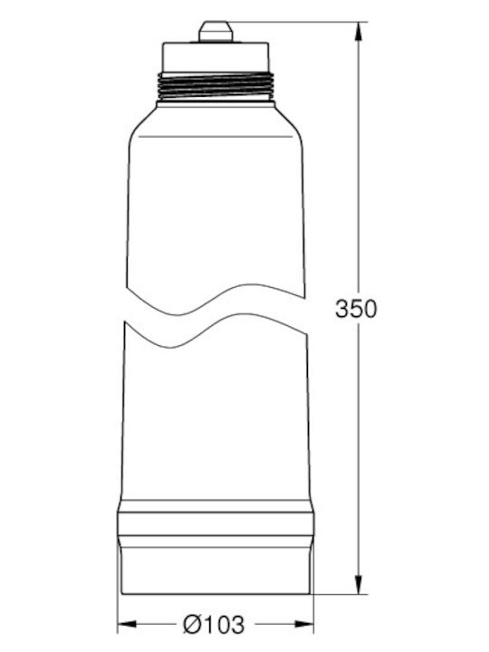 Grohe Ανταλλακτικό Φίλτρο Νερού για Βρύση Grohe Blue Lsize