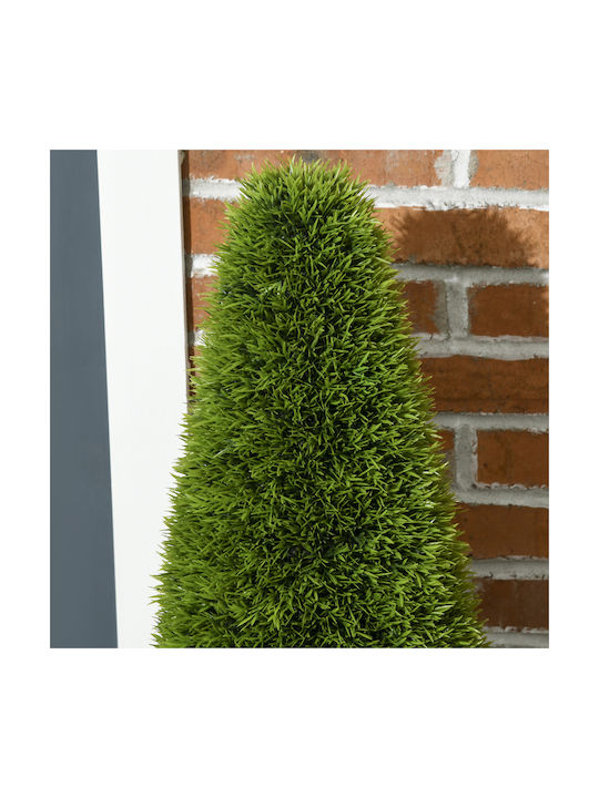 Artificial Plant in Small Pot Green 16cm HomCom