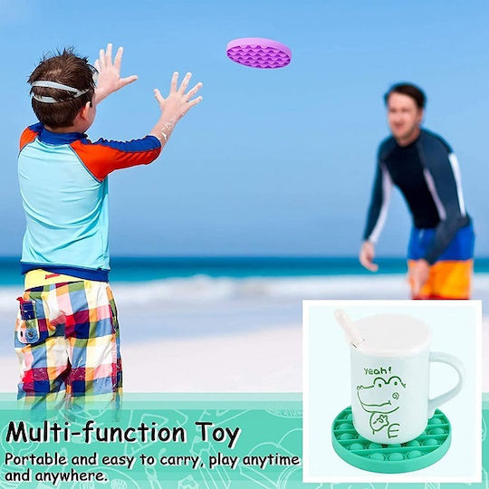 Pop it Fidget Silicon Galben