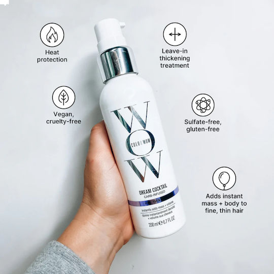 Color Wow Dream Cocktail Leave In Conditioner Όγκου για Βαμμένα Μαλλιά 200ml