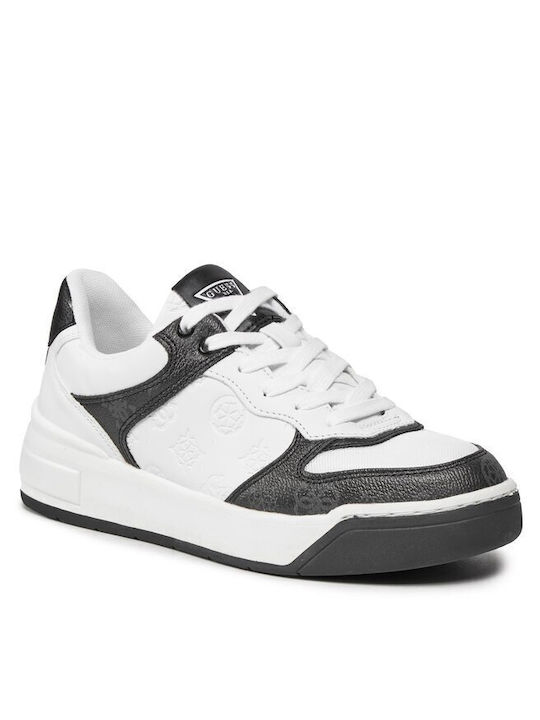 Guess Clarkz Damen Sneakers Weiß FLPCLA-FAL12-WHBLK