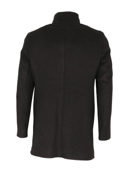 Endeson Fashion Men's Coat Black