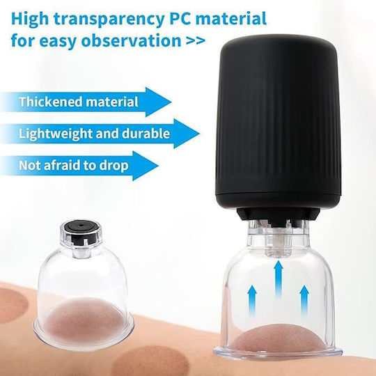 Therapeutic Device with Suction Cups against Cellulite and Wrinkles 6pcs