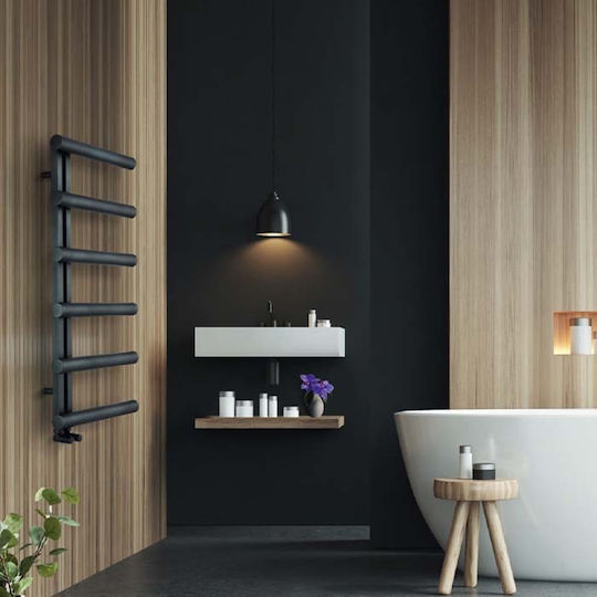 Thermo Accent Towel Rail Bathroom 1000x50 258kcal/h Silver