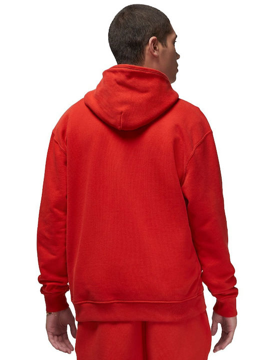 Sweatshirts für Herren mit Kapuze Rot