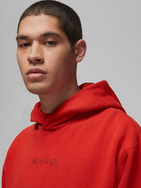 Sweatshirts für Herren mit Kapuze Rot