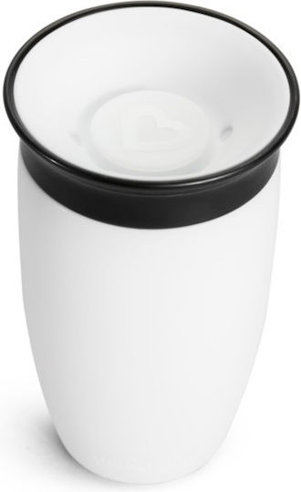 Munchkin Παιδικό Ποτηράκι Miracle 360 Sippy Cup από Πλαστικό Μαύρο 296ml για 12m+