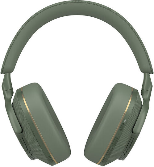 Bowers & Wilkins PX7 S2e Kabellos / Kabelgebunden Über Ohr Kopfhörer mit 30 Stunden Betriebszeit und Quick Charge Forest Green
