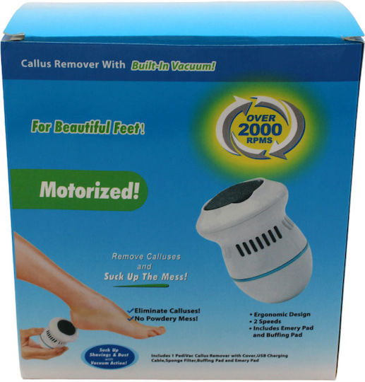 Rechargeable Electric Foot File for Heels & Calluses