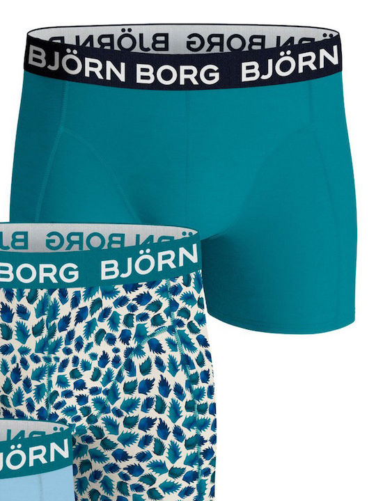 Мъжки боксерки Turquoise 3Опаковка