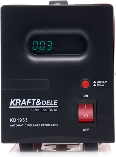 Kraft & Dele KD1933 Compact Σταθεροποιητής Τάσης 2000VA
