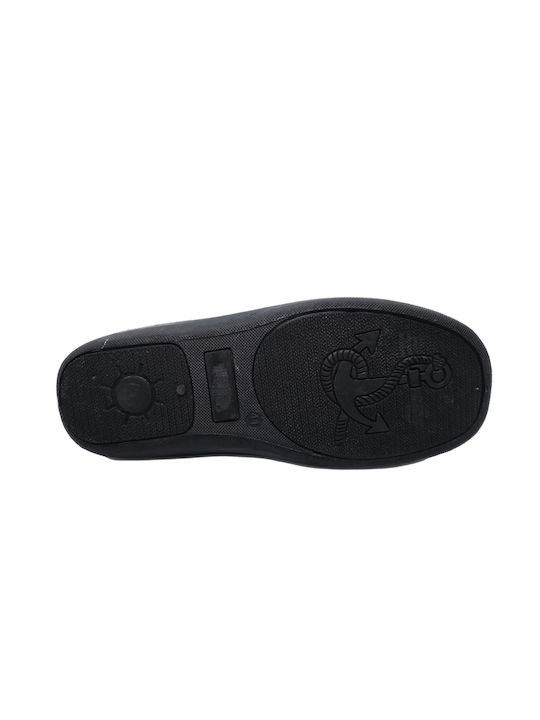 Fengi Men's Printed Slippers Black