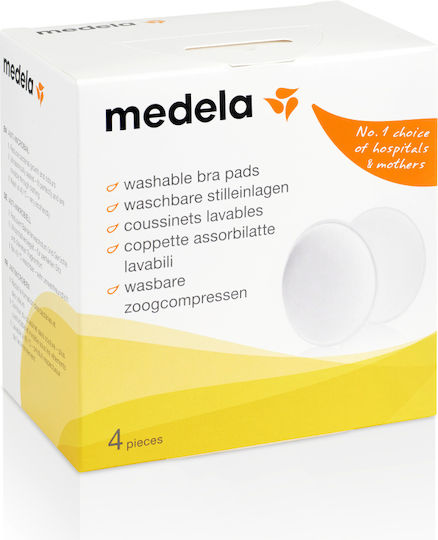Medela Πλενόμενα Κοχύλια Στήθους 4τμχ