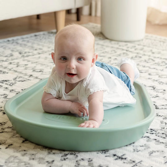 Shnuggle Σκληρή Αλλαξιέρα από Πλαστικό Πράσινο 45x70cm