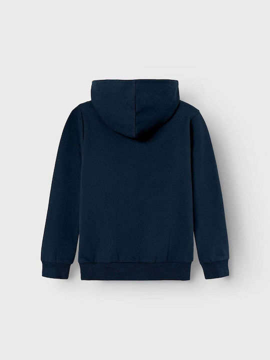 Name It Kids Sweatshirt with Hood Navy Blue