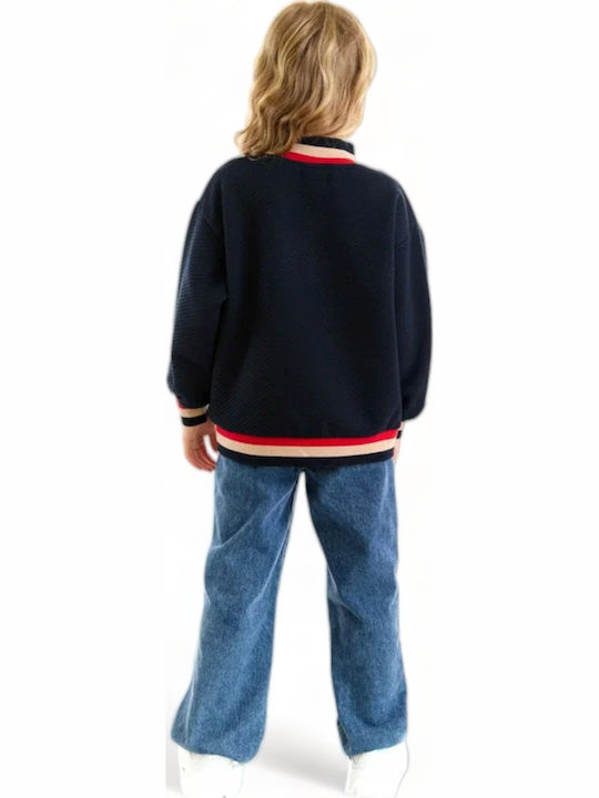 Kinder-Sweatshirt Marineblau