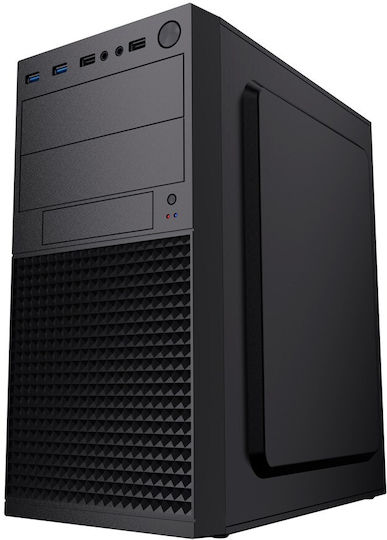 Gembird Fornax K300 Midi-Turm Computergehäuse Schwarz