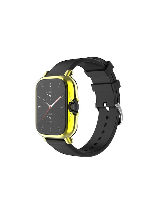 Amazfit Θήκη Σιλικόνης σε Χρυσό χρώμα για το Amazfit GTS 2