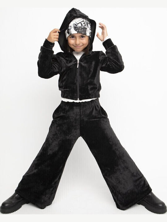 Kids' Set with Pants Winter 2pcs Black
